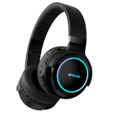 Proove Galaxy Bluetooth Headphones Rgb Backlight, Up To 40 Hours Of Listening Time Without Recharging, Usb Type C Charging, Bluetooth 5.3 Black - CompuMe
